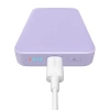 Powerbank magnetyczny Baseus Magnetic Mini 10000mAh, USB-C 20W MagSafe (fioletowy)
