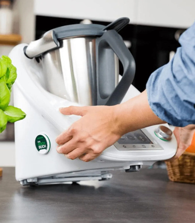 PODKŁADKA SAMOPRZYLEPNA 8 SZT ŚLIZGACZ SUWAK OKRĄGŁY AKCESORIA CZĘŚĆ ZAMIENNA DO ROBOTA KUCHENNEGO THERMOMIXA