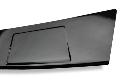 Zderzak 4 TRAPEZ Mitsubishi Outlander II CWoW SUV 5 2006-2012 - Black&Shine