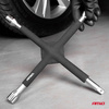 Klucz krzyżakowy gumowany 17 mm 19 mm 21 mm 1/2" AMIO-02402