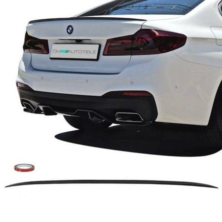 SPOILER NA KLAPĘ BMW SERII 5 G30 17-20 LOOK CARBON