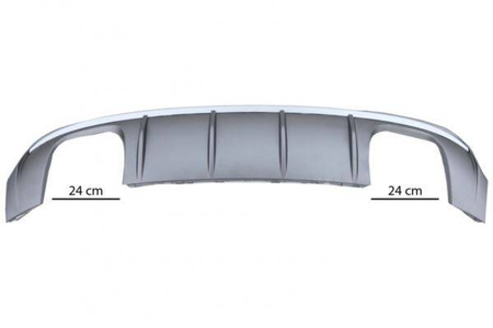 DYFUZOR DO AUDI A3 8V 16-19 SEDAN LOOK S3 STD