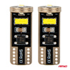 Żarówki LED CANBUS T10e W5W 3x2055 SMD White 12V 24V AMIO-03720