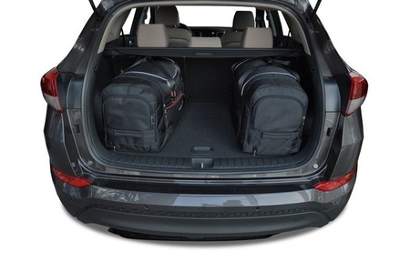 HYUNDAI TUCSON 2015+ TORBY DO BAGAŻNIKA 4 SZT