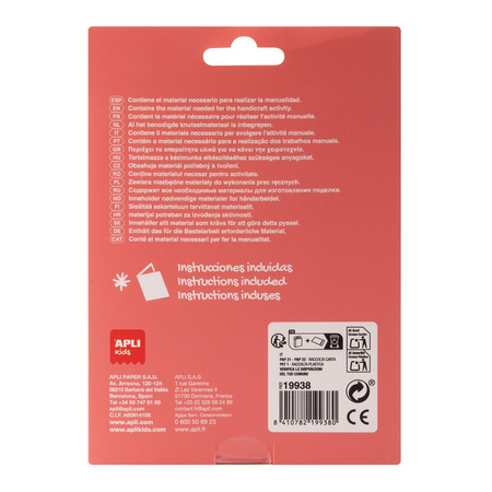 Zestaw kreatywny Craft Kit Apli Kids - Wełniane Motyle