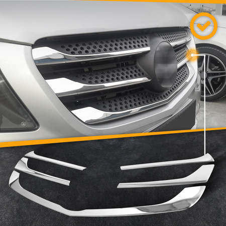 Listwy atrapy przedniej Mercedes-Benz Citan 2012-2021