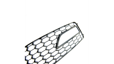 Ramki do halogenów Gloss Black AUDI A4 B8 Facelift 2012-2016