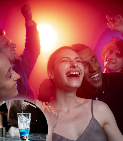 ZESTAW BARMAŃSKI 23 ELEMENTY SHAKER PROFESJONALNY DO NAPOJÓW DRINKÓW PODSTAWKA POKROWIEC