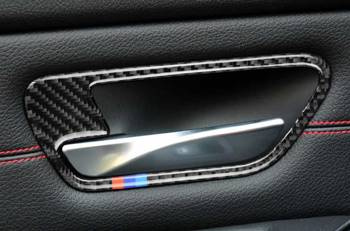 Okleina carbonowa ramki klamek drzwi BMW F30 F34