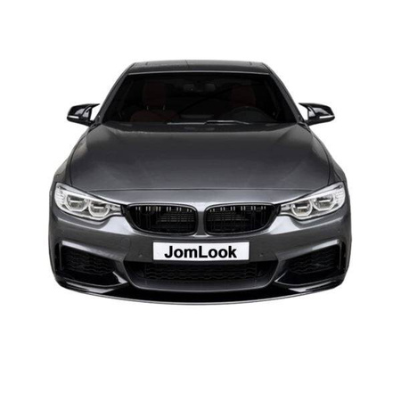 GRILL NERKI BMW F32 F33 F36 DUAL SLAT GLOSS BLACK