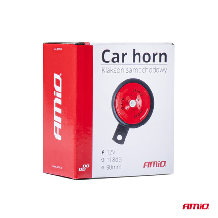 Klakson sygnał dźwiękowy 12V CHA-02 AMIO-01714