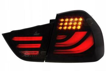 Lampy diodowe BMW E90 08-11 smoke black LED BAR