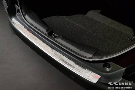 Nakładka na zderzak tylny do Honda Jazz 5 Crosstar (Stal)