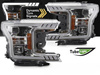 Lampy reflektory chrome LED do Ford F150 MK13 17-20