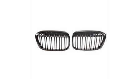 Grill sportowy pojedyncze żeberka Gloss Black BMW X1 F48 przed liftem 2015-2019