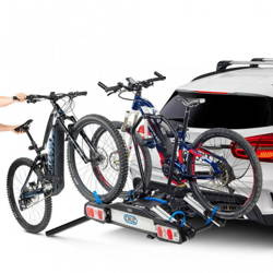 Rampa do wjeżdżania rowerem elektrycznym na platformę CRUZ Pivot ebike 2