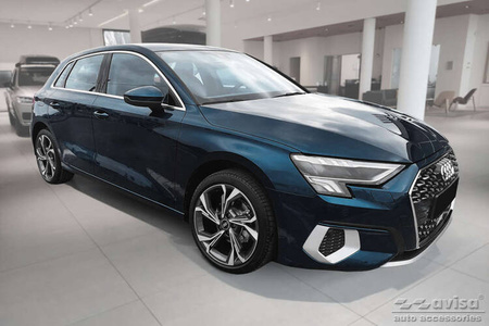 Nakładka na zderzak tylny do AUDI A3 4 SPORTBACK (Stal)