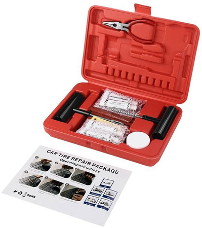 ZESTAW NAPRAWCZY DO OPON 58ELEMENTÓW KD12506