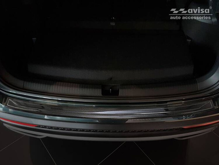 Nakładka na zderzak tylny do Seat Tarraco (Carbon)