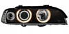 Reflektory przednie BMW E39 BLACK RINGI