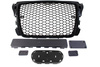 Grill Audi A3 8P RS-Style Bright Black PDC 09-12