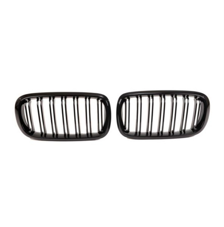 GRILL (NERKI) DO BMW X5 X6 13-18 GLOSS BLACK
