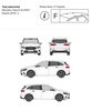 Bagażnik dachowy CRUZ AIRO FIX DARK Mercedes B W247 5d