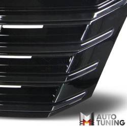 GRILL BEZ ZNACZKA VW PASSAT B7 11/10- CZARNY POŁYS