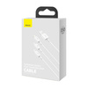 Kabel USB 3w1 Baseus Superior Series na Lightning, USB-C, micro USB 3.5A, 1.2m (biały)