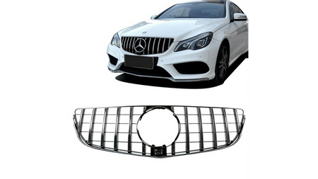 Grill sportowy GT Chrome & Black MERCEDES E-Class C207 A207 Facelift 2013-2017