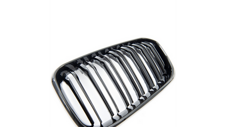 Grill sportowy podwójne żeberka Gloss Black  BMW 3 (F34) Gran Turismo 2013-2020