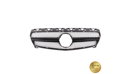 Grill sportowy Gloss Black A-Type MERCEDES A-Class W176 przed liftem 2012-2015
