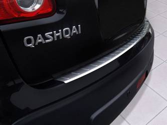 Nakładka na zderzak tylny do Nissan Qashqai (Stal)