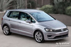 Nakładka na zderzak tylny do Volkswagen Golf Sportsvan (Carbon Fiber)