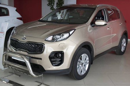 Nakładka na zderzak tylny do KIA SPORTAGE 4 (Stal)