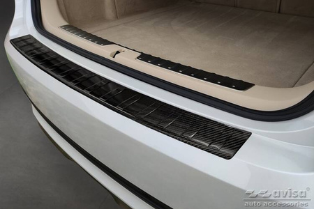 Nakładka na zderzak tylny do BMW X6 2 F16 (Carbon Fiber)