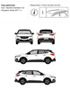 Bagażnik dachowy CRUZ AIRO FUSE Opel Grandland X