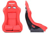 Fotel sportowy GTR Welur Bride Red
