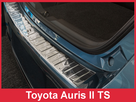Nakładka na zderzak tylny TOYOTA AURIS 2 TOURING SPORTS FL (Stal)