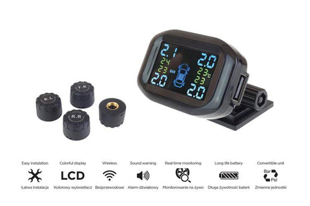 System monitorowania ciśnienia w oponach TPMS-2