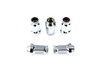 Nakrętki M12x1.25 Stal 37mm D1Spec Orginal Silver Stożek Hexagon