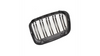 Grill sportowy podwójne żeberka Gloss Black  BMW 3 (E46) Sedan Compact Touring przed liftem 1998-2001