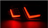 Lampy diodowe Seat Leon 09-13 red smoke led bar