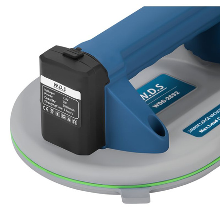 Przyssawka akumulatorowa 240mm 300kg USB-C WDS2692