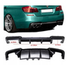 DYFUZOR BMW F10 F11 10- LOOK M5 DUET GLOSSY BLACK