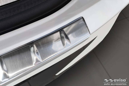 Nakładka na zderzak tylny do BMW X4 G02 M-Pakiet (Stal)
