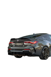 TYLNE SPLITERY ZDERZAKA BMW 4 G22 2020- GLOSS BLAC