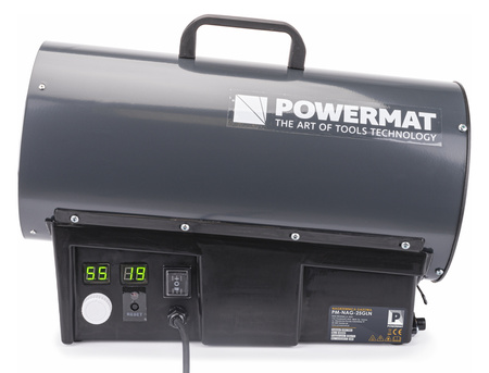 NAGRZEWNICA GAZOWA DMUCHAWA TERMOSTAT 25KW LCD PM-NAG-25GLN
