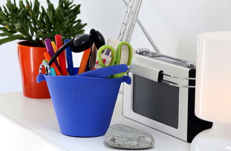 Składane wiaderko do wody i piasku Scrunch Bucket - Lila