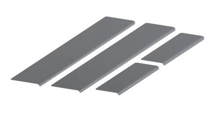 Progi One Line Hyundai i10 I Hatchback 5 2007-2013 - Satin Black&White